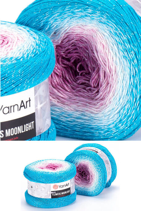 Yarnart yarn - YARNART FLOWERS MOONLIGHT YARN 3294