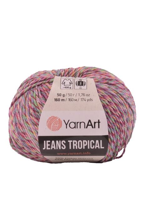 Yarnart yarn - YARNART JEANS TROPICAL COLOR 621