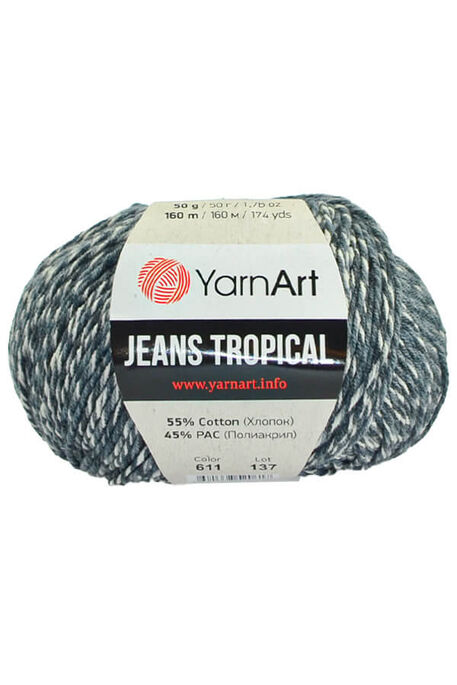 Yarnart yarn - YARNART JEANS TROPICAL 611