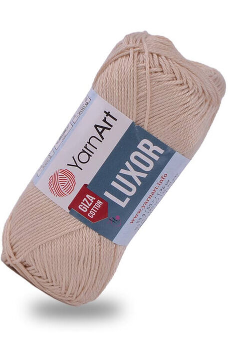 Yarnart yarn - YARNART LUXOR GIZA COTTON 1202 Bal