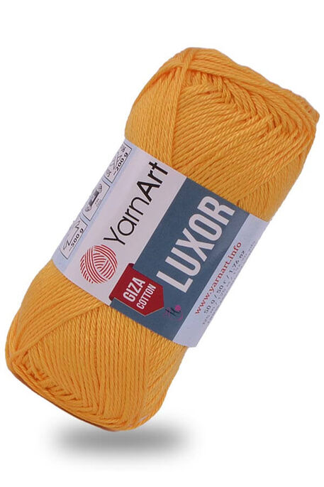 Yarnart yarn - YARNART LUXOR GIZA COTTON 1204 Sarı