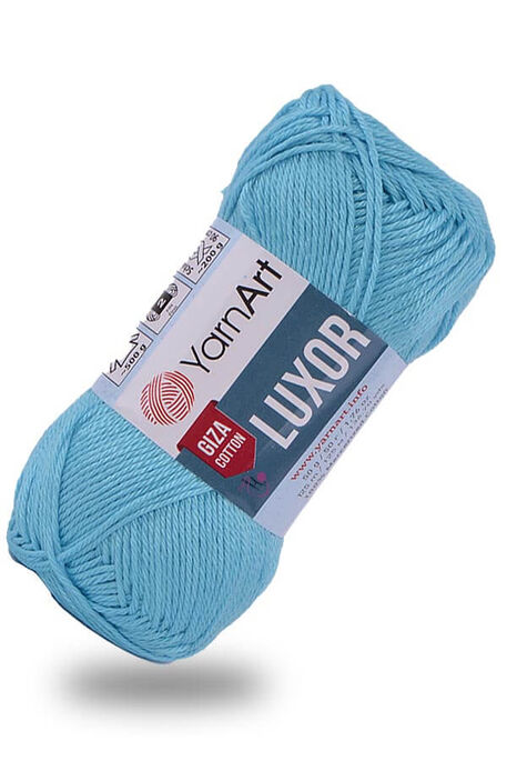 Yarnart yarn - YARNART LUXOR GIZA COTTON 1213 Turkuaz