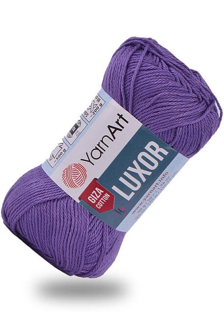 Yarnart yarn - YARNART LUXOR GIZA COTTON 1220 Menekşe