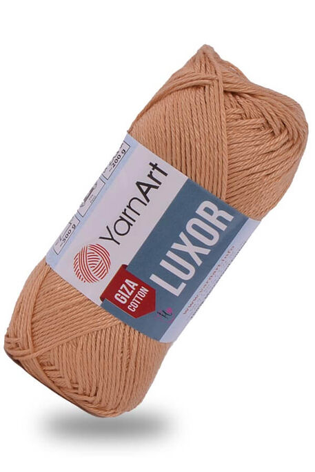 Yarnart yarn - YARNART LUXOR GIZA COTTON 1231 Karamel