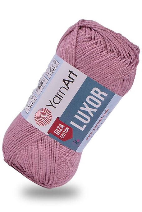 Yarnart yarn - YARNART LUXOR GIZA COTTON 1233 Gül Kurusu