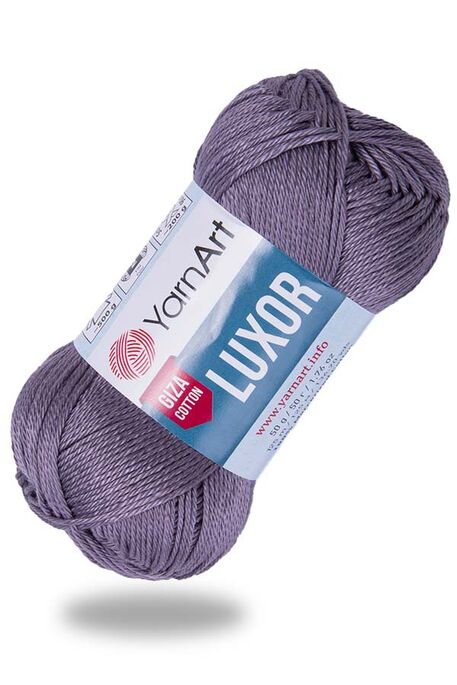 Yarnart yarn - YARNART LUXOR GIZA COTTON 1234 Üzüm Suyu