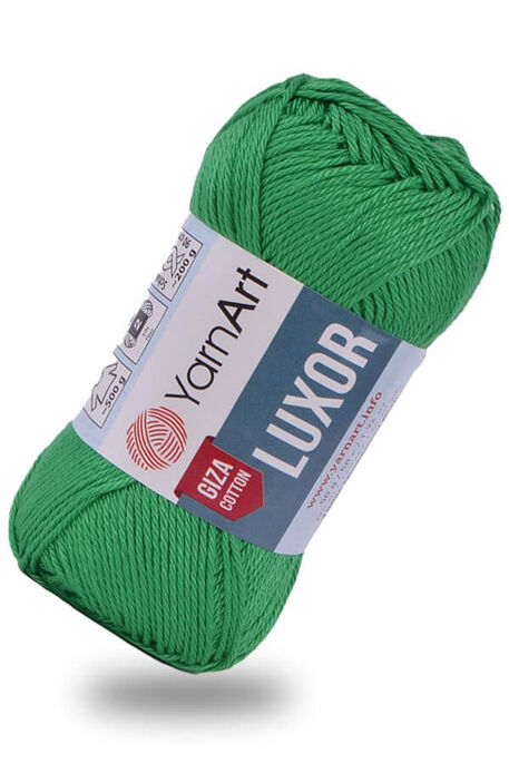 Yarnart yarn - YARNART LUXOR GIZA COTTON 1236 Çimen