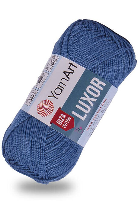 Yarnart yarn - YARNART LUXOR GIZA COTTON 1242 Jeans