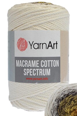 Yarnart yarn - YARNART MACRAME COTTON SPECTRUM YARN 1301