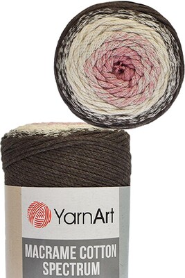 YARNART MACRAME COTTON SPECTRUM YARN 1302 - Thumbnail