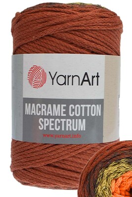 Yarnart yarn - YARNART MACRAME COTTON SPECTRUM YARN 1303