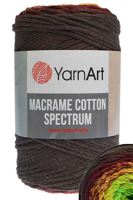 Yarnart yarn - YARNART MACRAME COTTON SPECTRUM YARN 1305