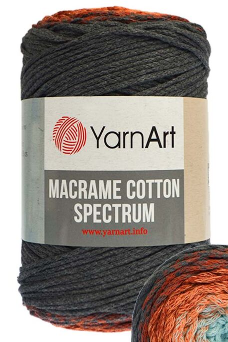 Yarnart yarn - YARNART MACRAME COTTON SPECTRUM YARN 1307