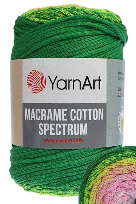 Yarnart yarn - YARNART MACRAME COTTON SPECTRUM YARN 1309