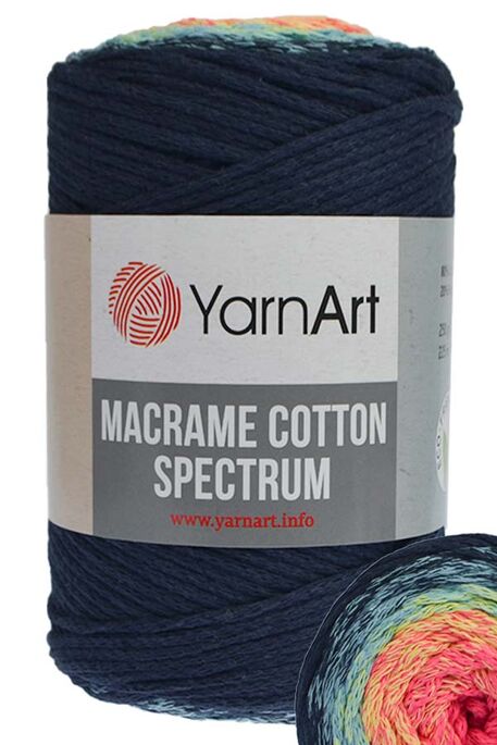 Yarnart yarn - YARNART MACRAME COTTON SPECTRUM YARN 1318