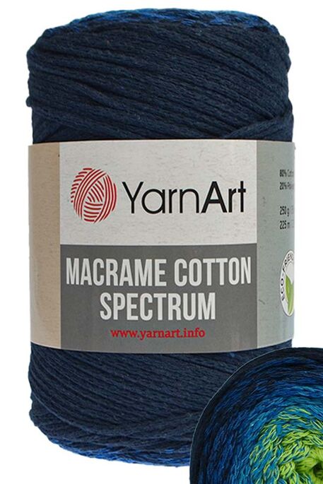 Yarnart yarn - YARNART MACRAME COTTON SPECTRUM YARN 1323