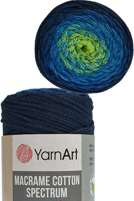 YARNART MACRAME COTTON SPECTRUM YARN 1323 - Thumbnail