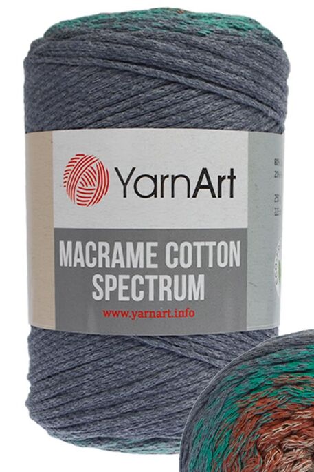 Yarnart yarn - YARNART MACRAME COTTON SPECTRUM YARN 1327