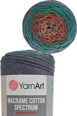 YARNART MACRAME COTTON SPECTRUM YARN 1327 - Thumbnail