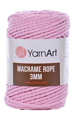 YARNART - YARNART MACRAME ROPE 3MM 762 Pudra