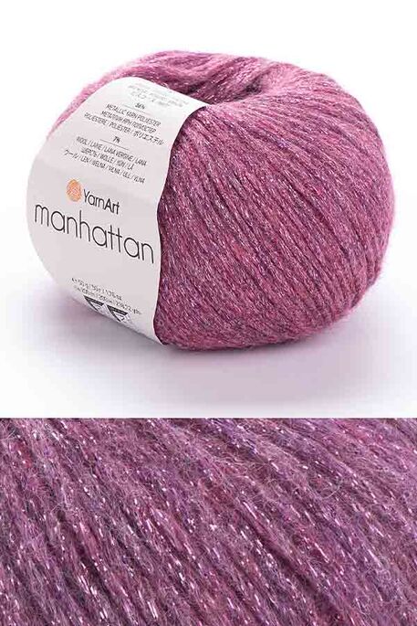 Yarnart yarn - YARNART MANHATTAN 905 Koyu Gül