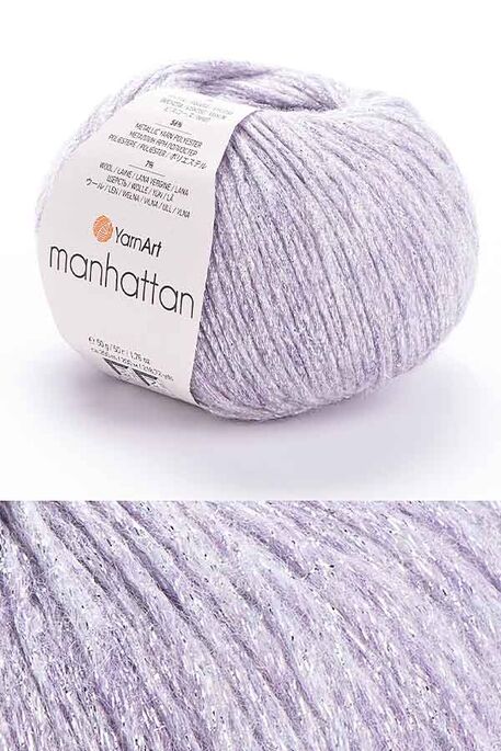 Yarnart yarn - YARNART MANHATTAN 910 Kış Beyazı