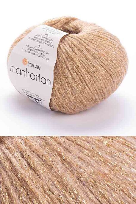 Yarnart yarn - YARNART MANHATTAN 911 Kamel