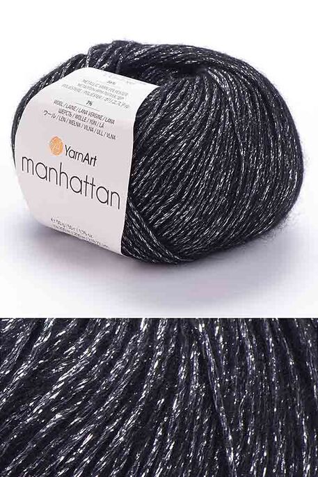 Yarnart yarn - YARNART MANHATTAN 915 Antrasit