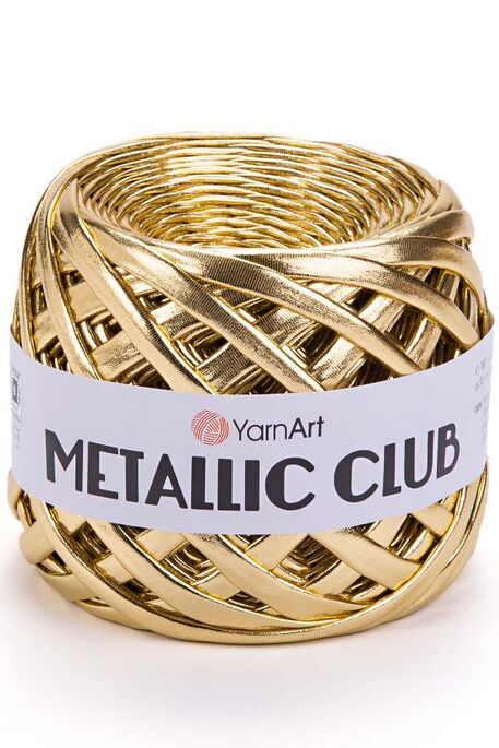 Yarnart yarn - YARNART METALLIC CLUB 8105 Gold