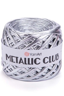 Yarnart yarn - YARNART METALLIC CLUB 8102 Gümüş