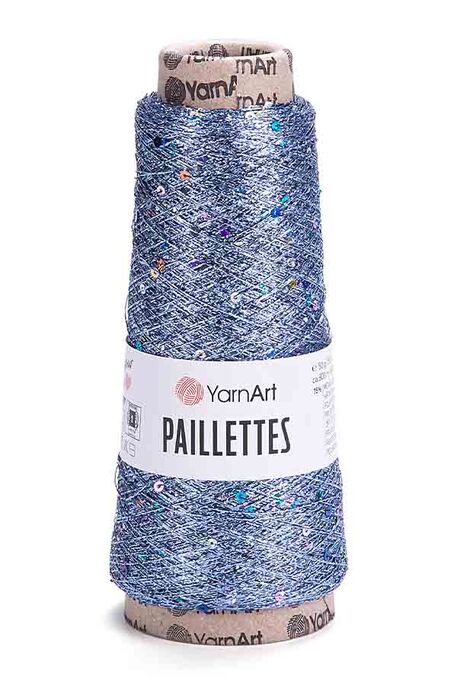 Yarnart yarn - YARNART PAILLETTES 8003 Havacı Mavi