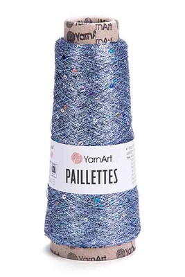 YARNART - YARNART PAILLETTES 8003 Havacı Mavi