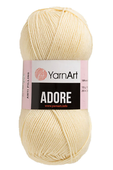 Yarnart yarn - YARNART ADORE 331 STRAW