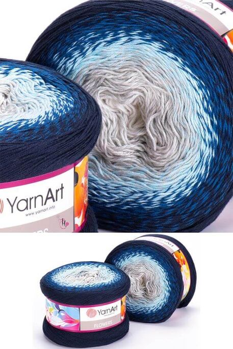 Yarnart yarn - YARNART FLOWERS color 261